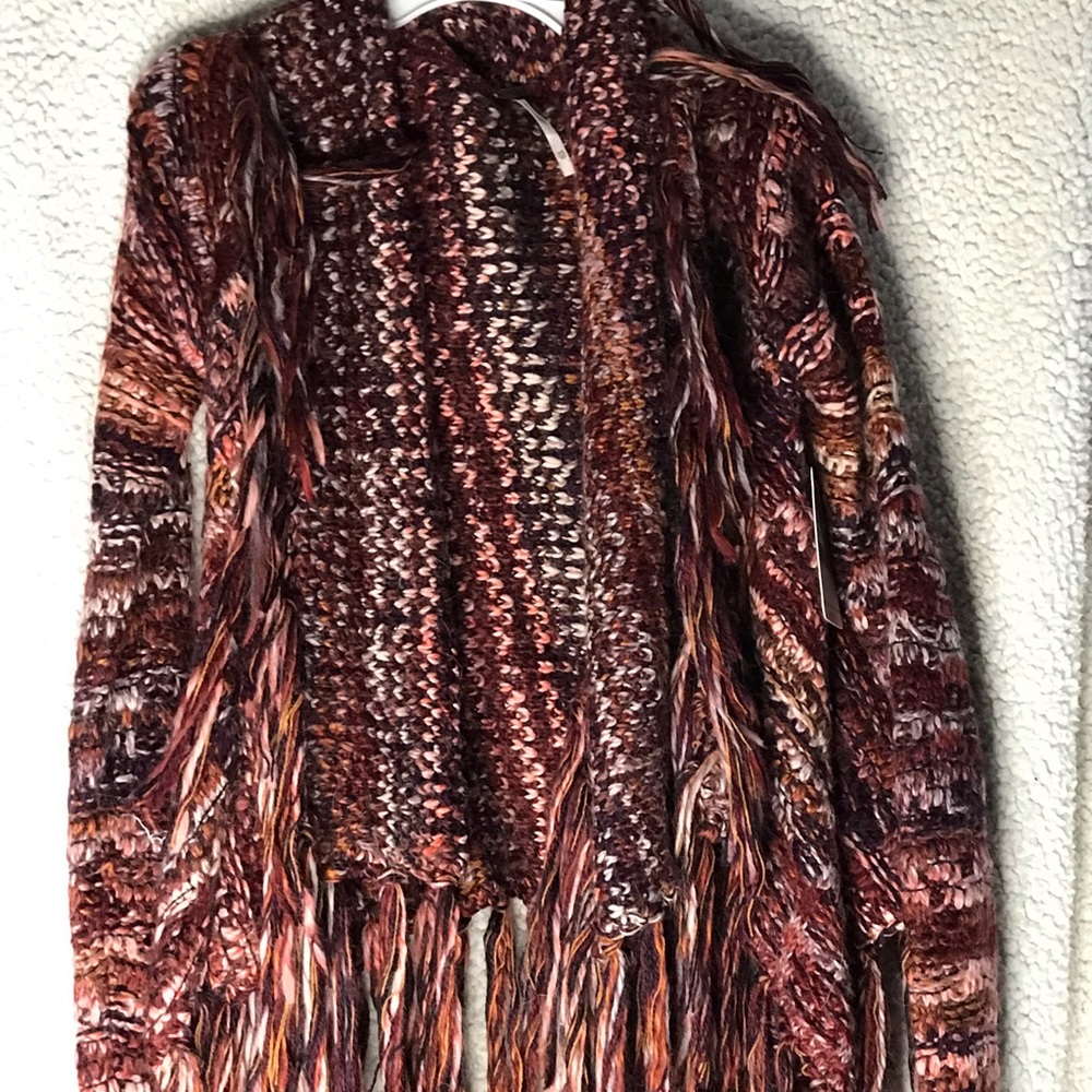 Free people frayed cardigan